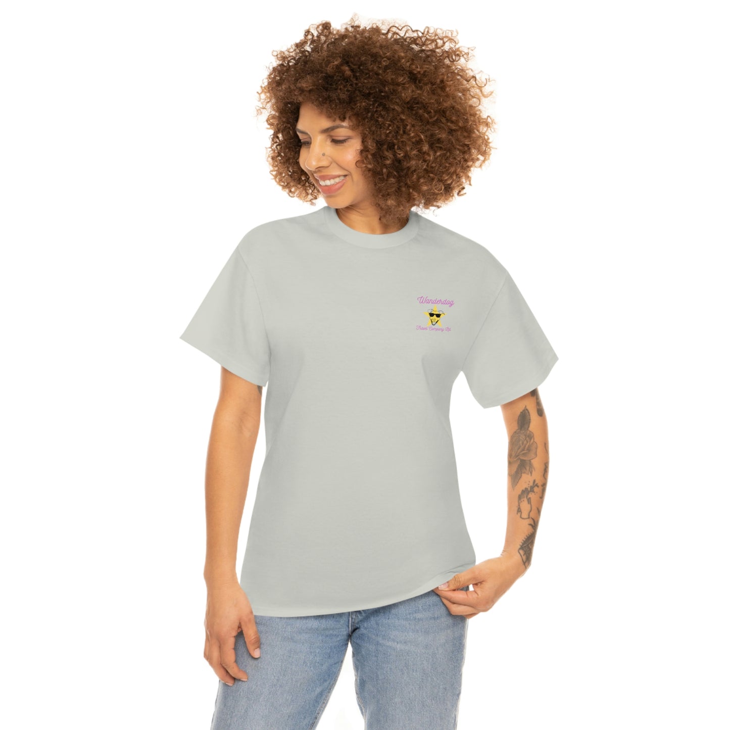 Wanderdog Travel Company Star Heavy Cotton Tee