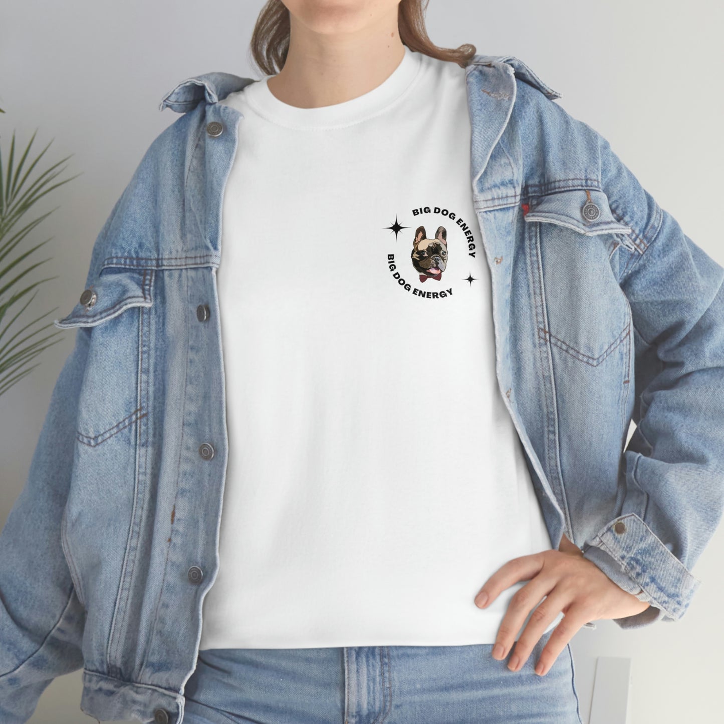 Big Dog Energy Frenchie Heavy Cotton Tee