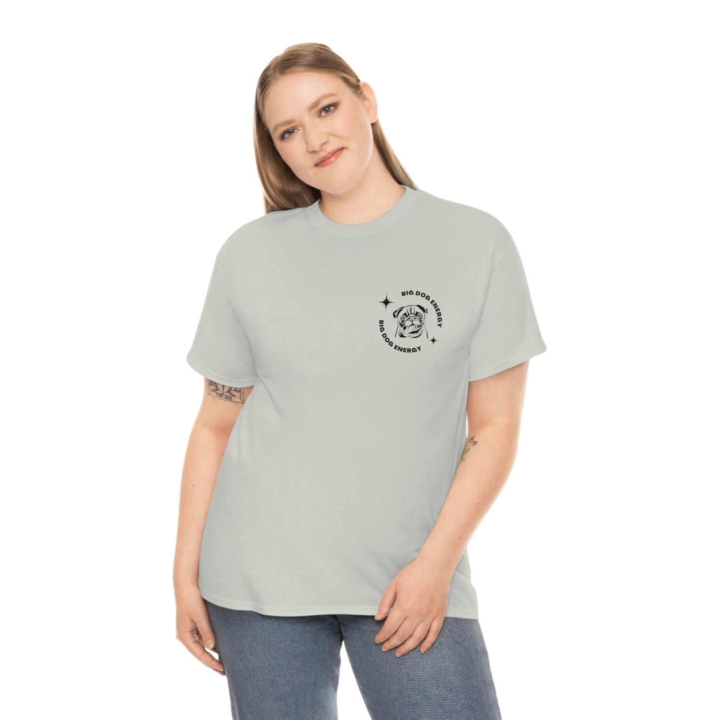 Big Dog Energy Pug T-Shirt