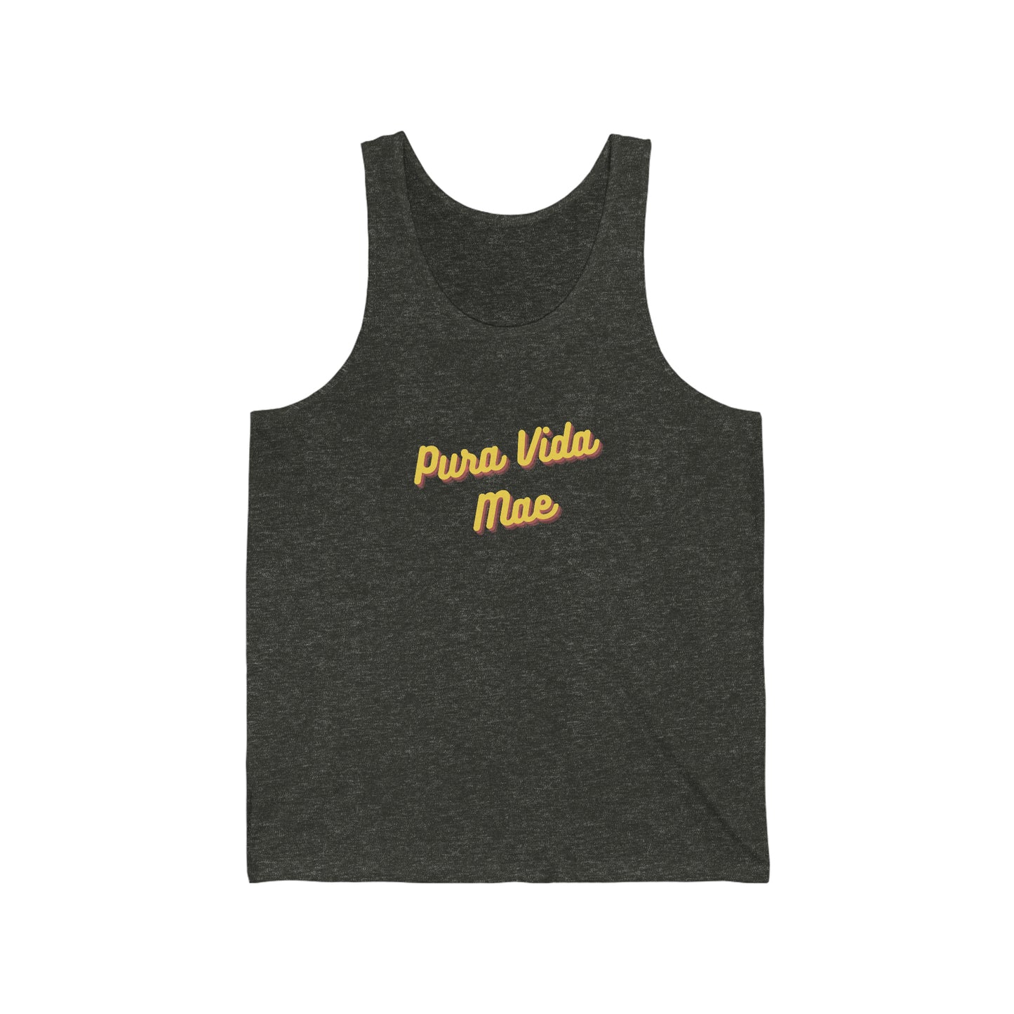 Pura Vida Mae Jersey Tank (Front only)