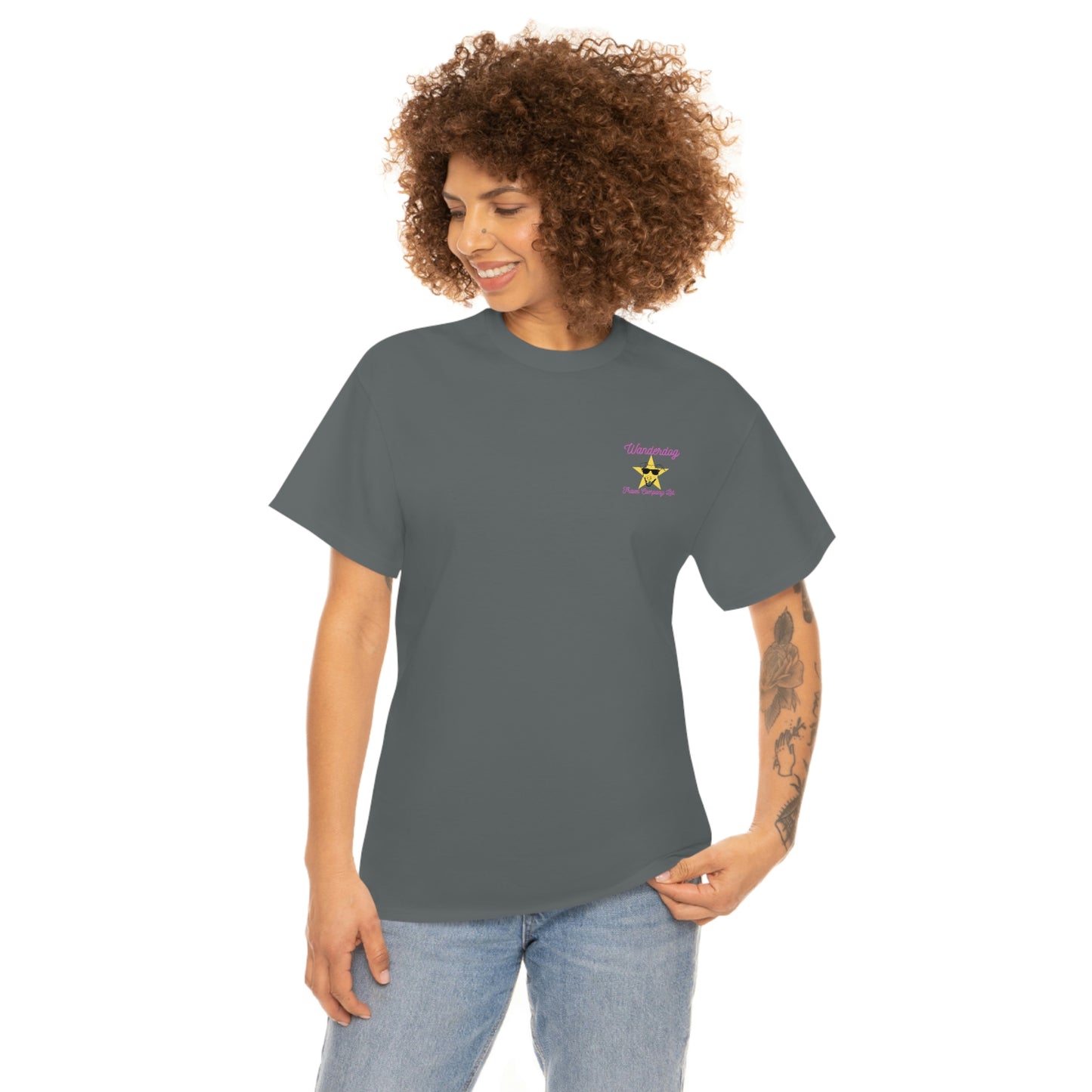 Wanderdog Travel Company Star Heavy Cotton Tee