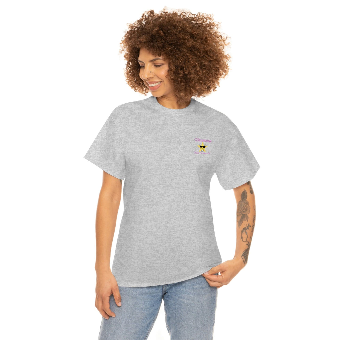 Wanderdog Travel Company Star Heavy Cotton Tee