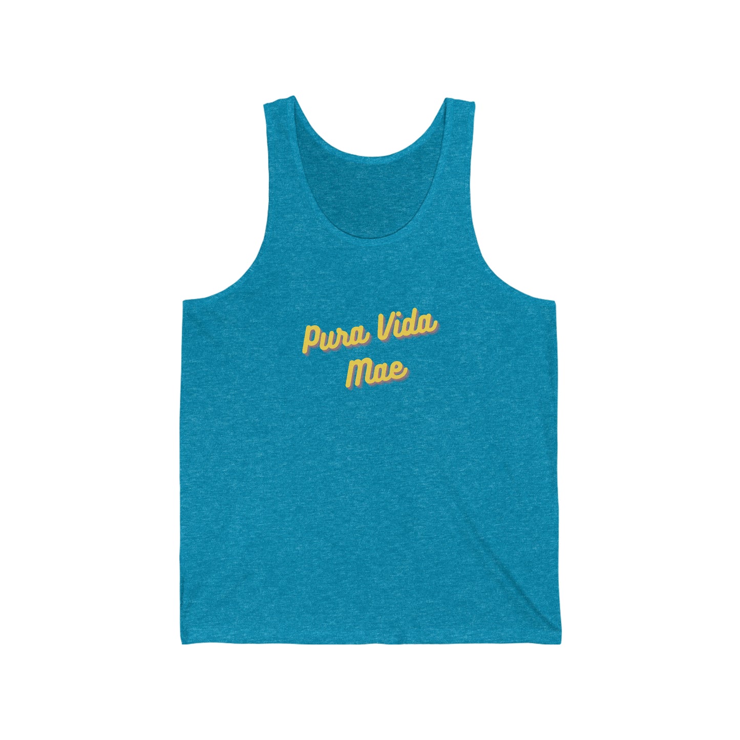 Pura Vida Mae Jersey Tank (Front only)