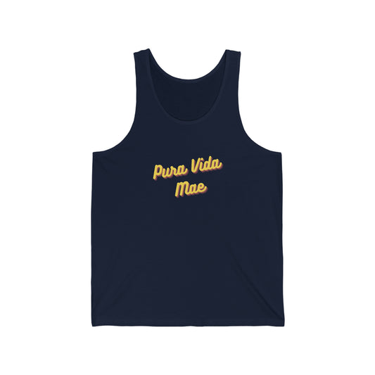 Pura Vida Mae Jersey Tank (Front only)