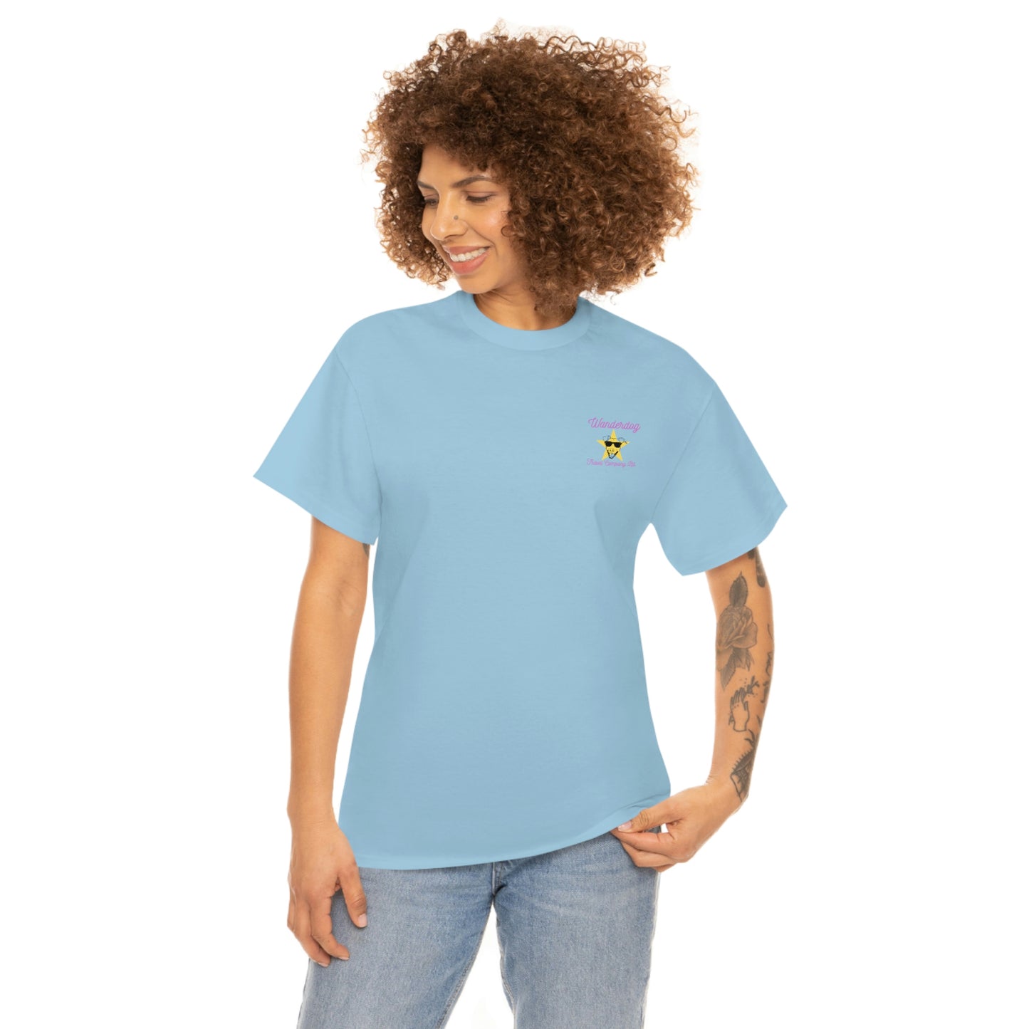 Wanderdog Travel Company Star Heavy Cotton Tee